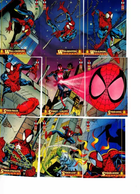 1994 Fleer The Amazing Spider-Man First Edition Card Set (150)