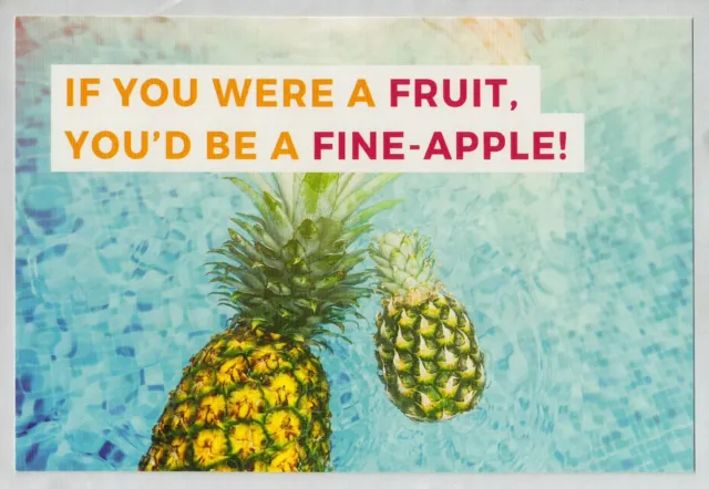 V20438 Australia Avant Card #20438 Fruit? You'd be a Fine Apple postcard