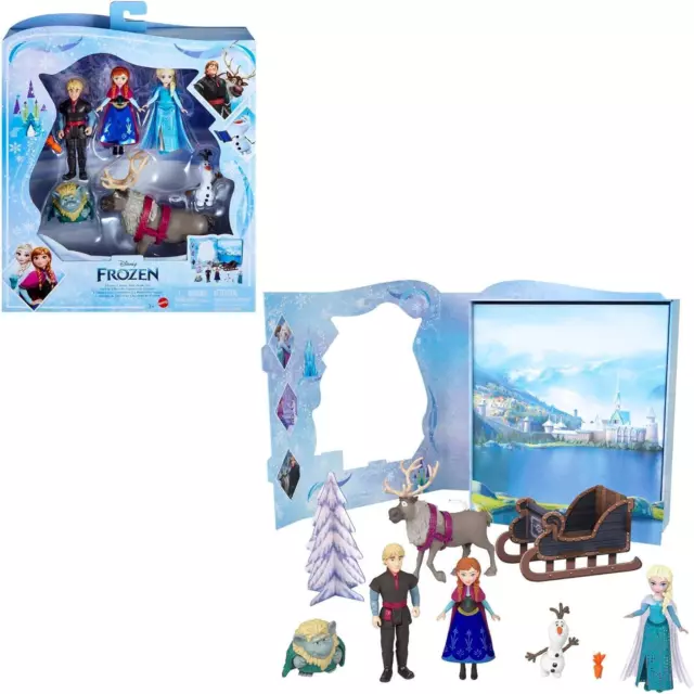 Disney Frozen Toys, Frozen Story Pack mit 6 Schlüsselfiguren