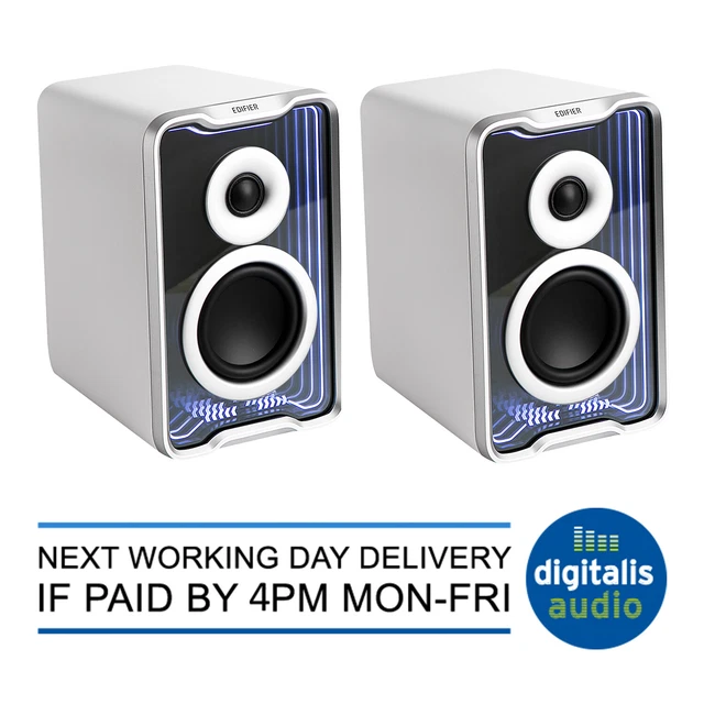 EDIFIER QR30 BLUETOOTH V5.4 Desktop Bookshelf Gaming Speakers Hi-Fi ...