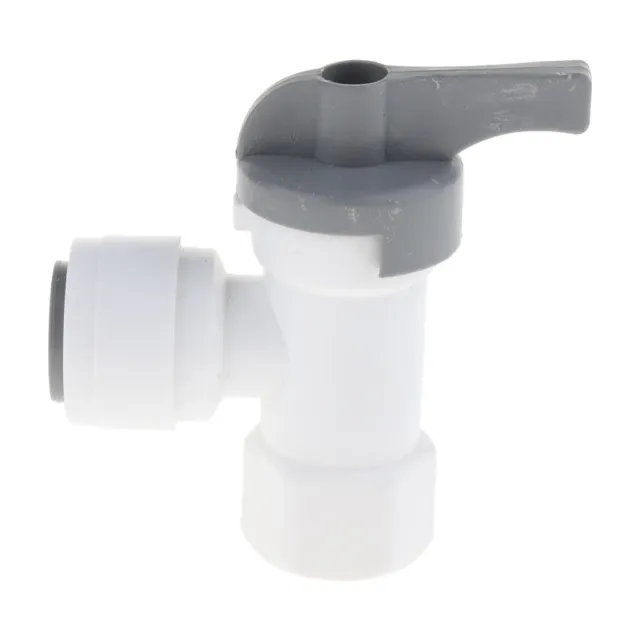 Water Tank Ball Valve for RO Reverse Osmosis Filter System ID 1/4" to 3/8"