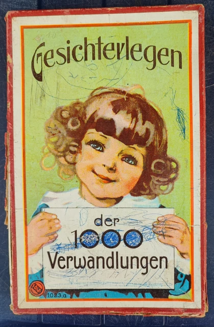 Altes Spiel Gesichterlegen der 1000 Verwandlungen