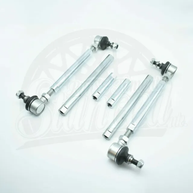 JOM Short Adjustable Front Drop Link Kit 15-20cm, 22-27cm, 27-32cm M10 M12