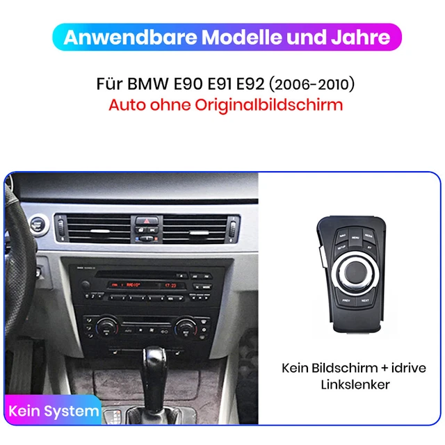 CarPlay Android10 Autoradio GPS Navi Per BMW E90 E91 E92 06-2010 WIFI DAB+ 2+32G 3