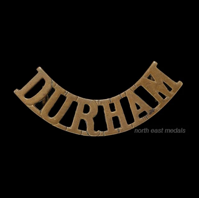 Durham Light Infantry Shoulder Title Badge