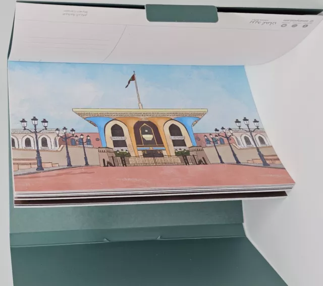 OMAN Postcard Booklet (15 different post cards) - Tour Around Muscat 3