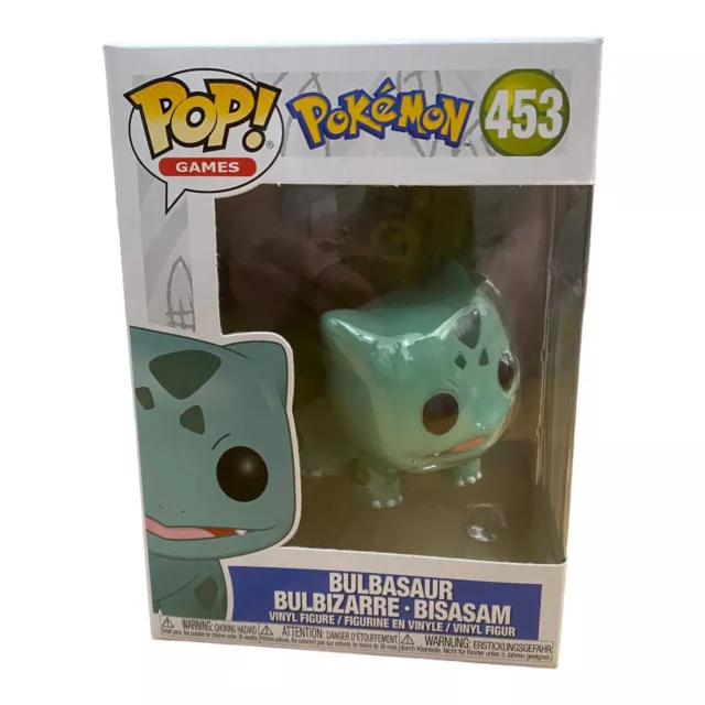Funko POP! - Games - Pokémon - #453 - Bulbasaur Bulbizarre Bisasam - Vinyl Figur