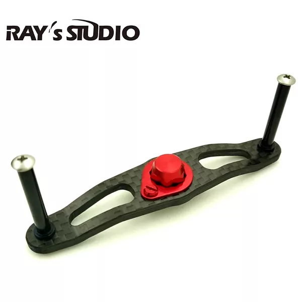 RAY'S STUDIO DAIWA / ABU Carbon Fiber Baitcasting Reel Handle Fishing 80mm  L/R $31.99 - PicClick