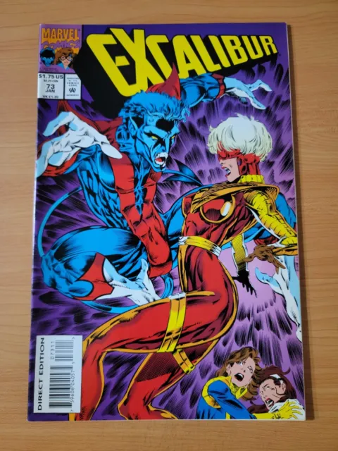 Excalibur #73 Direct Market Edition ~ NEAR MINT NM ~ 1994 Marvel Comics