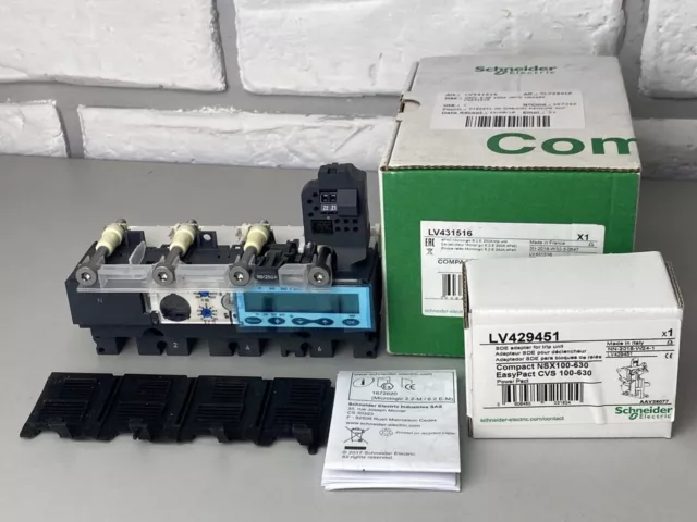 Schneider LV431516 trip unit MicroLogic for ComPact NSX 250, 250A, 4p4d