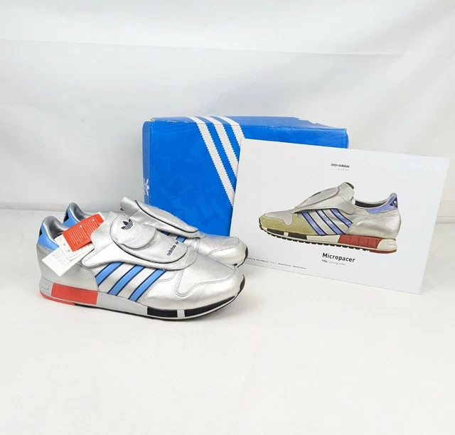 ADIDAS ORIGINALS MICROPACER OG Silver 2014 C75569 UK 11 EU 46 US 11.5 EUR 344 32 PicClick IT