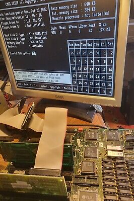 Unitron U3911-V3 286 Motherboard (AMD N80L286 10 MHz CPU + 1MB RAM)