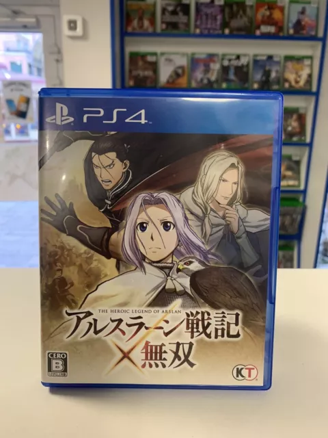 Arslan : The Warriors Of Legend (Sony PlayStation 4, 2016) occasion version Jap