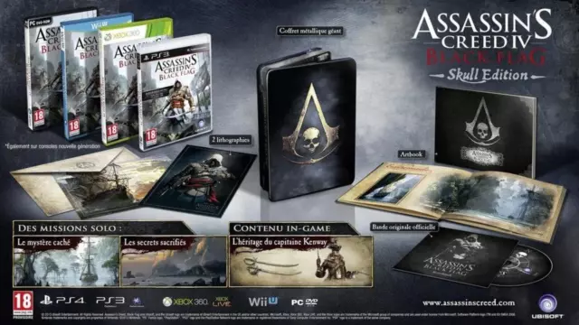 Jeu XBox One Assassin's Creed IV : Black Flag - édition collector