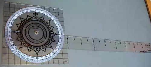 50 units Protractor  NOS 22" New One arm brand NEW in package WHOLESALE LOT case
