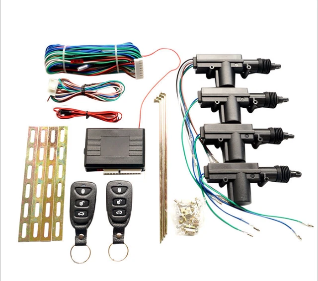 Universal 4 Door Car Remote Central Door Lock Locking Keyless Entry System Kit