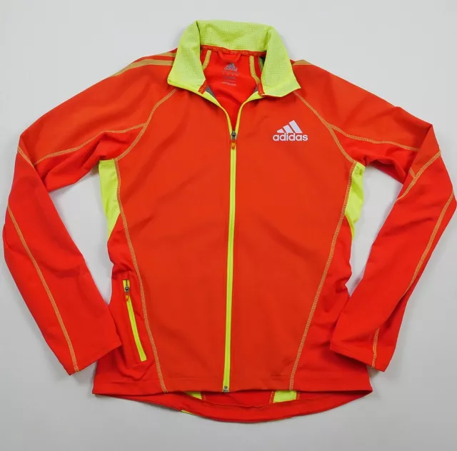 adidas Adizero Wind Chaqueta Correr Chaqueta Entrenamiento Hombre Naranja T. S-48 Top Z.