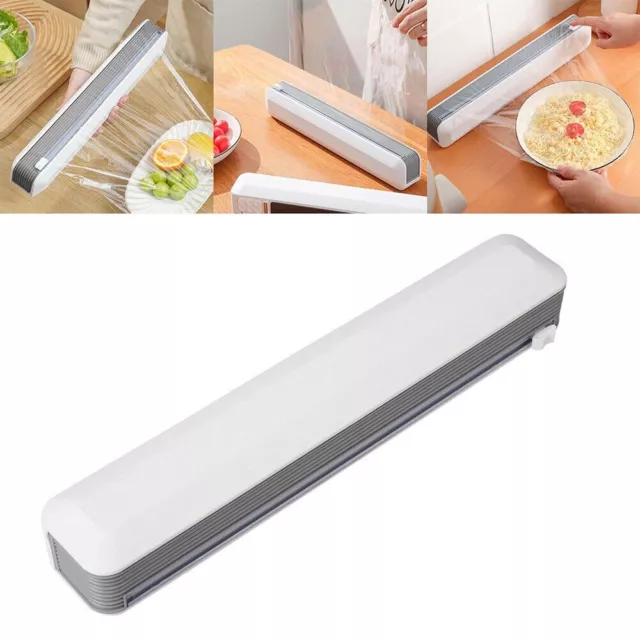 de papel de aluminio Dispensador de envoltura Soporte de envoltura de comida