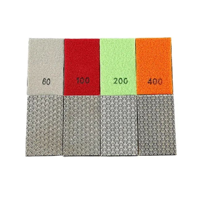 Professional Grade Abrasive Grinding Block Pads for Tile Glass Polishing 4PCS