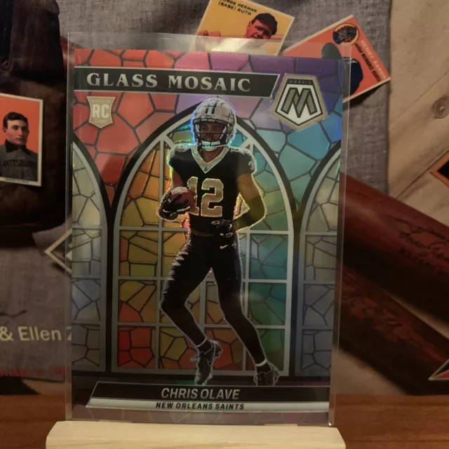 2022 Chris Olave Stained Glass RC GM-28 Case Hit!! SSP!