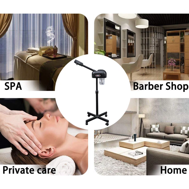 800W 2 in1 Facial Steamer Ozone Function Beauty Salon Spa Skin Care Equipment US