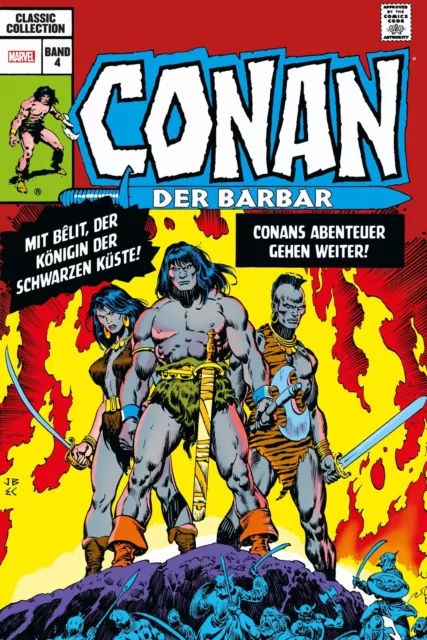 Conan der Barbar: Classic Collection | Bd. 4 | Roy Thomas (u. a.) | Buch | 2021