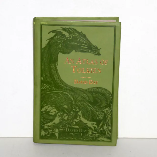 Book An Atlas Of Tolkien 2015 Thunder Bay David Day flexibound illustrated guide