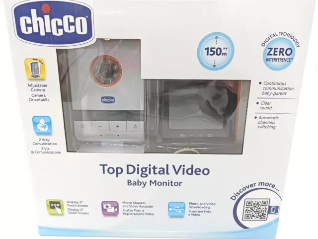 Chicco Video Control Digital Babyphone USB Monitor Überwachung Kamera