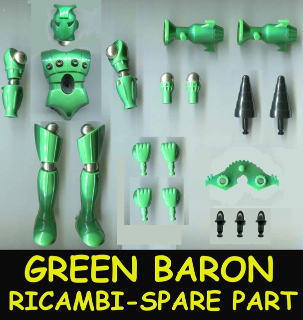 Certo parti di ricambio per Micronauti: Baron Karza, Force Certo parti di ricambio per Micronauti: Baron Karza, Force