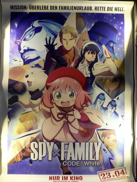 SPY X FAMILY - Code: White - Alex Organ - Filmposter 120x80cm gerollt ...