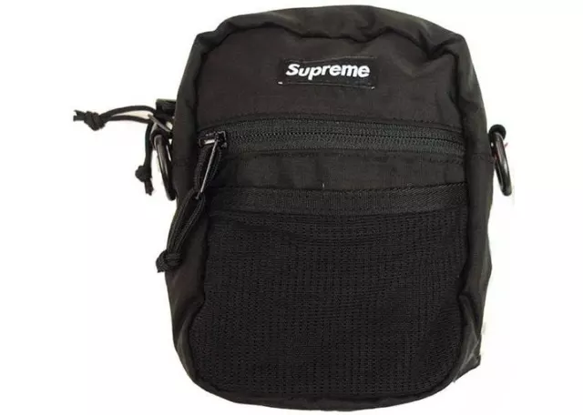 Supreme Waist Bag SS17 Black Box Logo Shoulder Pouch RARE 2017