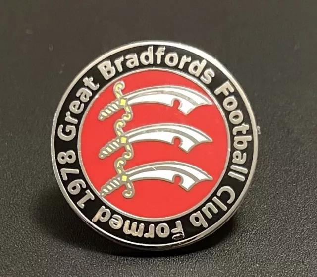 Great Bradfords FC Non-League football pin badge