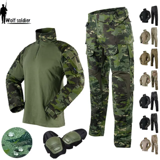 Men's Tactical Shirt Pants Airsoft Army Military Gen3 Combat SWAT BDU Uniform