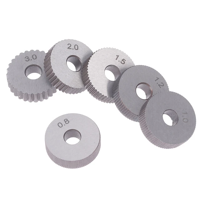 1 pz strumento per ringhiare cereali dritti 0,8-3,0 mm ruota per ringhiere lineare -P2