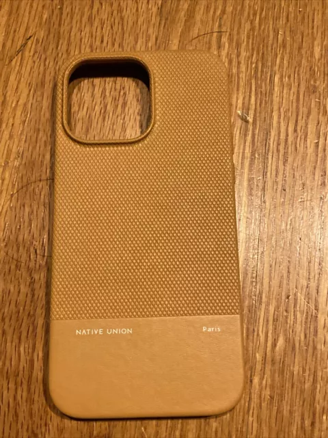 Native Union Tan Leather  Case - Lightweight Case for iPhone 11 Pro Max