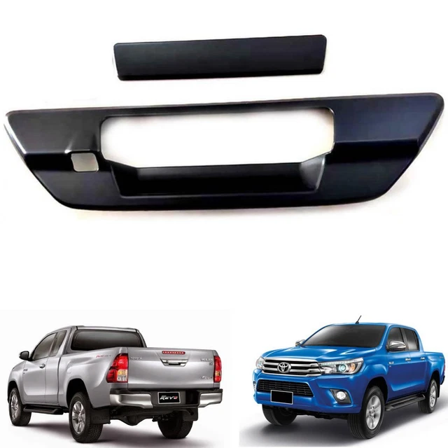 CHROME TAILGATE HANDLE TRIM REAR VIEW CAMERA FOR TOYOTA HILUX VGO SR5 MK 6 7 05