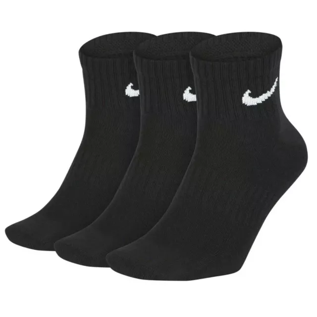 Collants Chaussettes Homme/ Femme Nike Lightweight Cheville Ras SX7677-010 Coul.