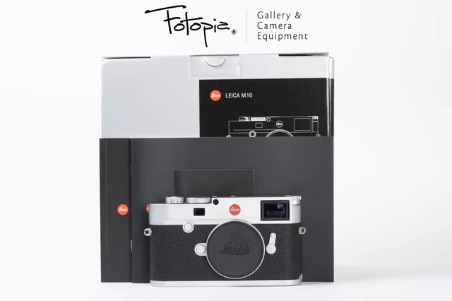 Leica M10 - Silver / 20001; Digital Rangefinder Camera, full packing (97-98%new)