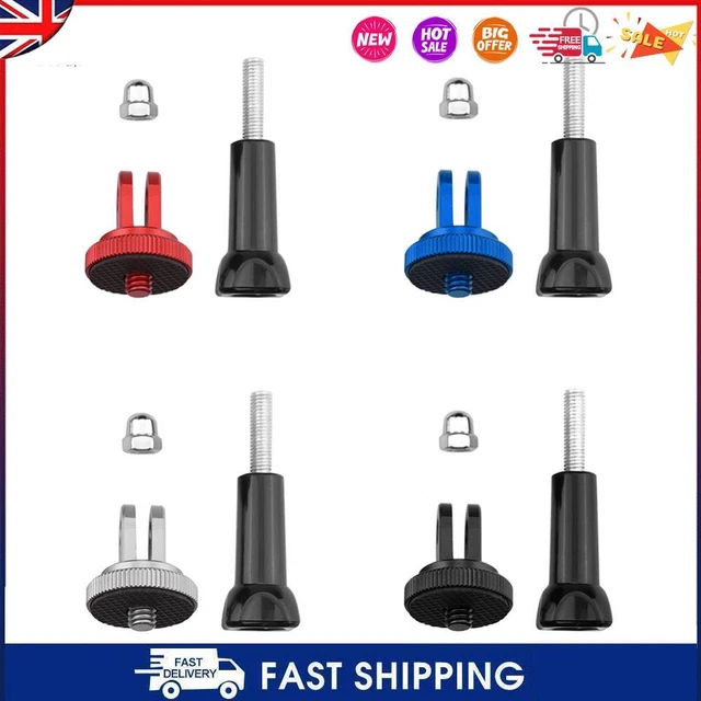 #C 1/4 inch CNC Camera Mount Tripod Screw Adapter Connector for Insta360 ONE X2/