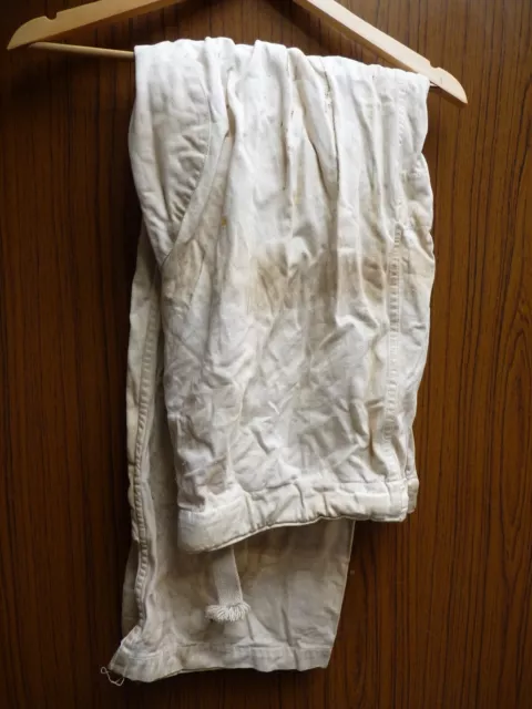 Original WW2 British Army Winter White Uniform Over Trousers