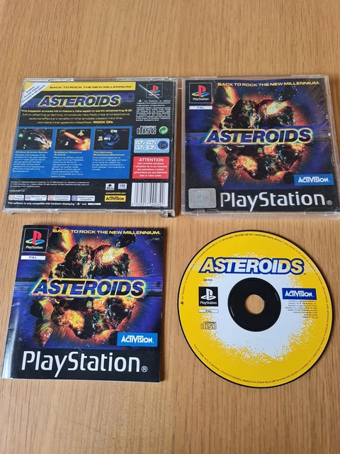 Asteroids - Sony Playstation PS1 - Complete - PAL