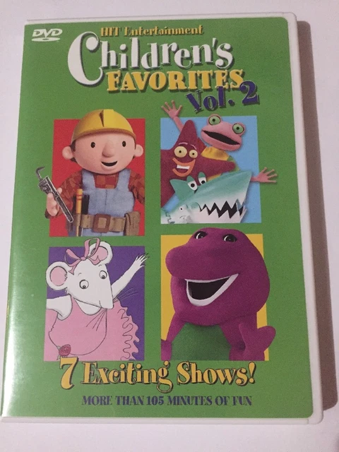 HIT ENTERTAINMENT Children's Favorites Vol 2 Dvd. Barney Bob