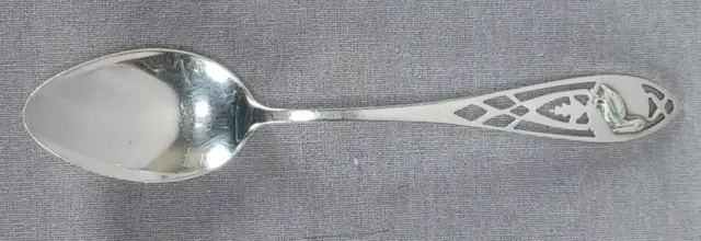 Charles M Robbins Pelican Bird Handle Sterling Silver Spoon