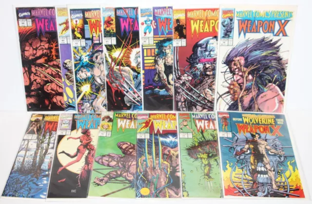Marvel Comics Presents #72-84 Weapon X Complete BWS Set Lot Run 1988 Wolverine