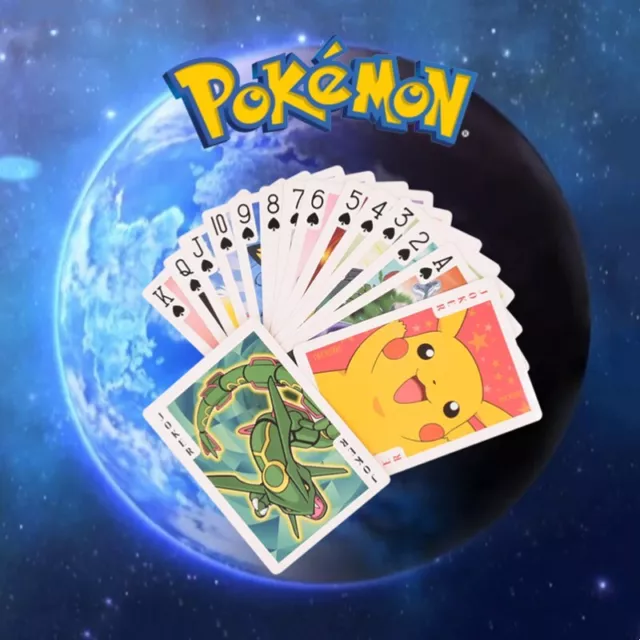 POKER JEUX DE cartes pokemon 54 pièces bataille corse jeux Société pikachu  EUR 19,90 - PicClick FR