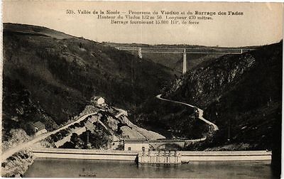 CPA Vallée de la SIOULE - Panorama du Viaduc et du Barrage des FADES (222104)