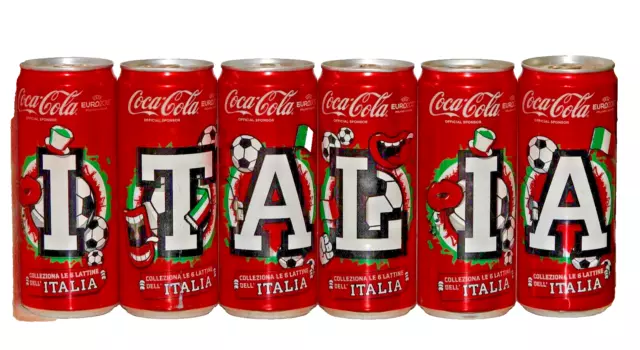 Coca Cola  cans  set from ITALY - ITALIA