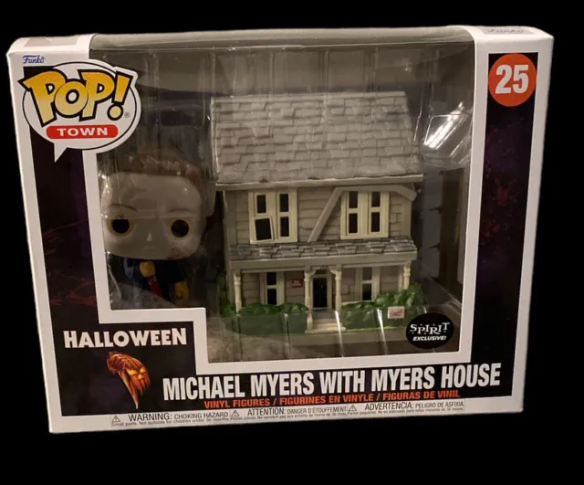Funko Pop Town Halloween Michael Myers with Myers House #25 NEW