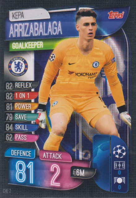 Topps Champions League 19 20 2019 2020 CHE2  Kepa Arrizabalaga