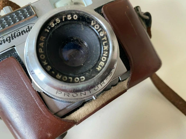 Macchina Fotografica VOIGTLANDER VITO BL con custodia OTTIME CONDIZIONI 4